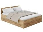 Postel 180x200 DM1 dub craft s roštem