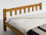 Postel z masivu 120x200 Alena dub s roštem