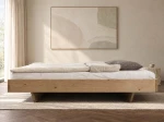 Dubová postel 180x200 cm Bergamo