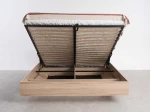 Levitační postel s úložným prostorem 120x200 z nábytkové desky, dub sonoma DM2