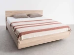Levitační postel s úložným prostorem 140x200 z nábytkové desky, dub sonoma DM2