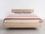 Levitační postel s úložným prostorem 180x200 z nábytkové desky, dub sonoma DM2
