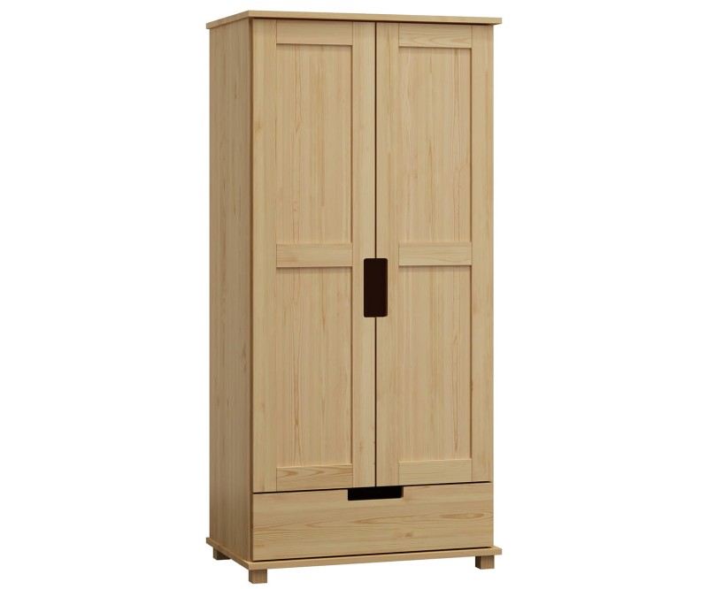 Šatní skříň č7 šířka 100 věšák Modern borovice