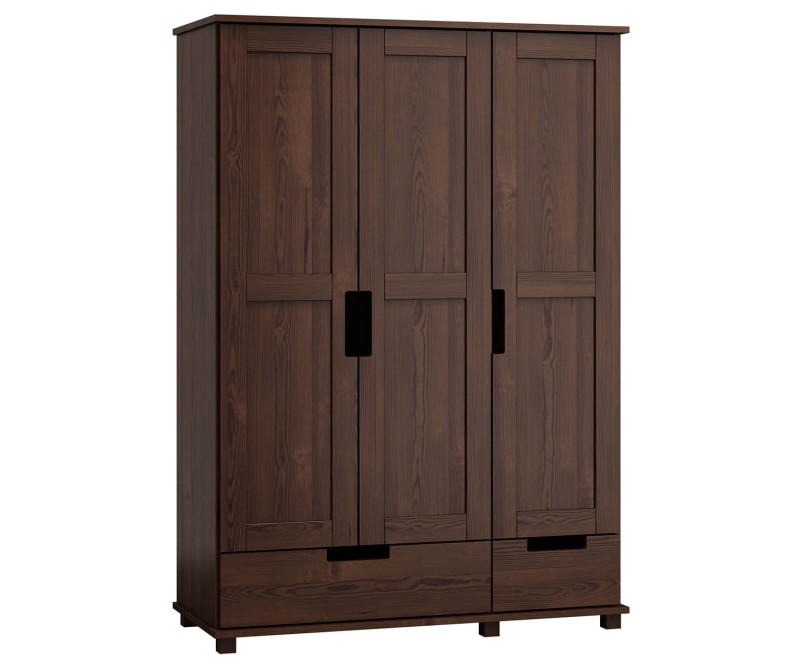 Šatní skříň č9 šířka 120 Modern ořech