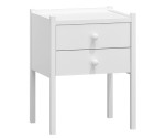 Noční stolek Ota borovice bílá
