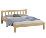 Postel z masivu 140x200 Alena borovice s roštem