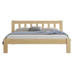 Postel z masivu 140x200 Alena borovice s roštem