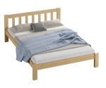 Postel z masivu 140x200 Alena borovice s roštem