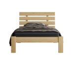 Postel z masivu 90x200 Karla borovice s roštem