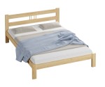 Postel z masivu 160x200 Virginia borovice s roštem