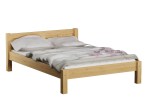 Postel z masivu  160x200 Viktoria olše s roštem
