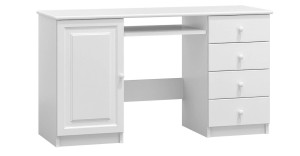 Psací stůl Sírius hloubka 55 bílá