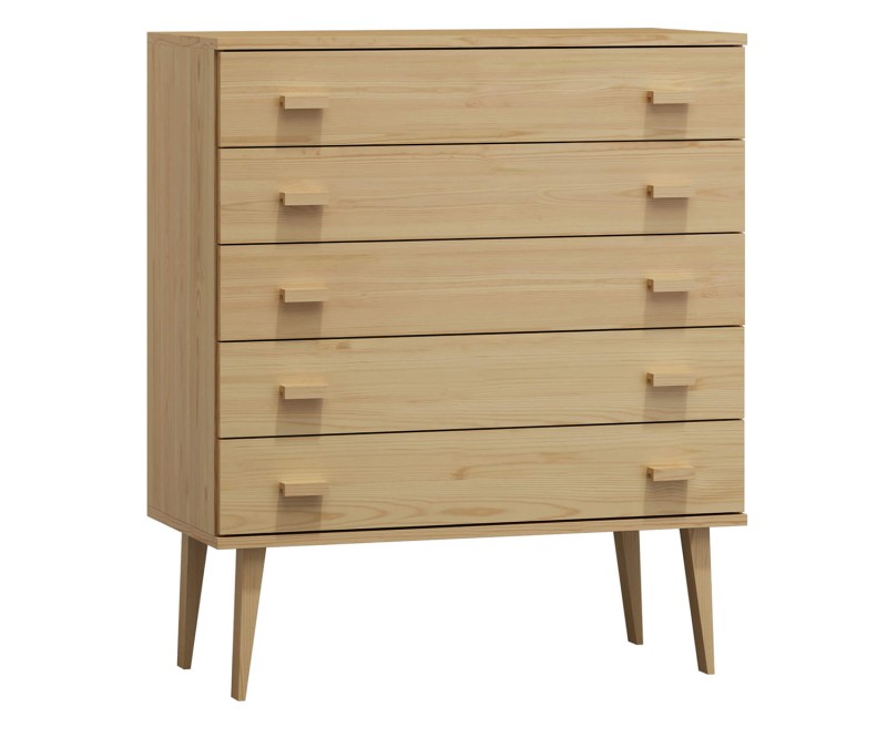 Komoda č1 šířka 100 cm 5š Venuci borovice