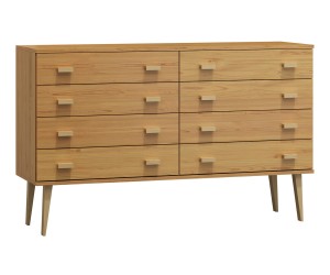 Komoda č2 šířka 120 cm 4š Venuci olše