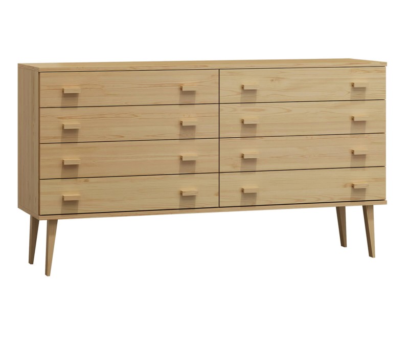 Komoda č2 šířka 140 cm 4š Venuci borovice