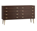 Komoda č2 šířka 140 cm 4š Venuci ořech