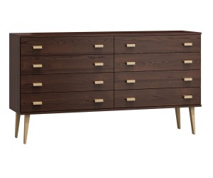 Komoda č2 šířka 140 cm 4š Venuci ořech