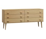 Komoda č2 šířka 180 cm 3š Venuci borovice