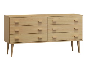 Komoda č2 šířka 120 cm 3š Venuci borovice