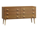 Komoda č2 šířka 120 cm 3š Venuci dub