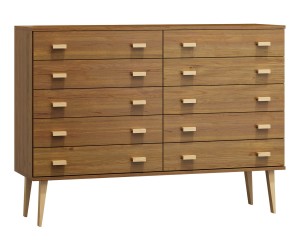 Komoda č2 šířka 140 cm 5š Venuci dub