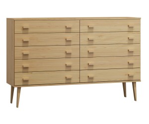 Komoda č2 šířka 160 cm 5š Venuci borovice