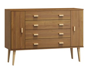 Komoda č3 šířka 140 cm 4š Venuci dub