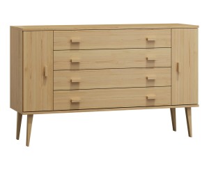 Komoda č3 šířka 160 cm 4š Venuci borovice