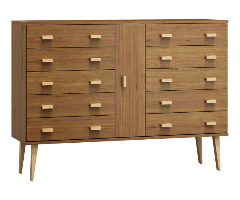 Komoda č4 šířka 120 cm 5š Venuci dub