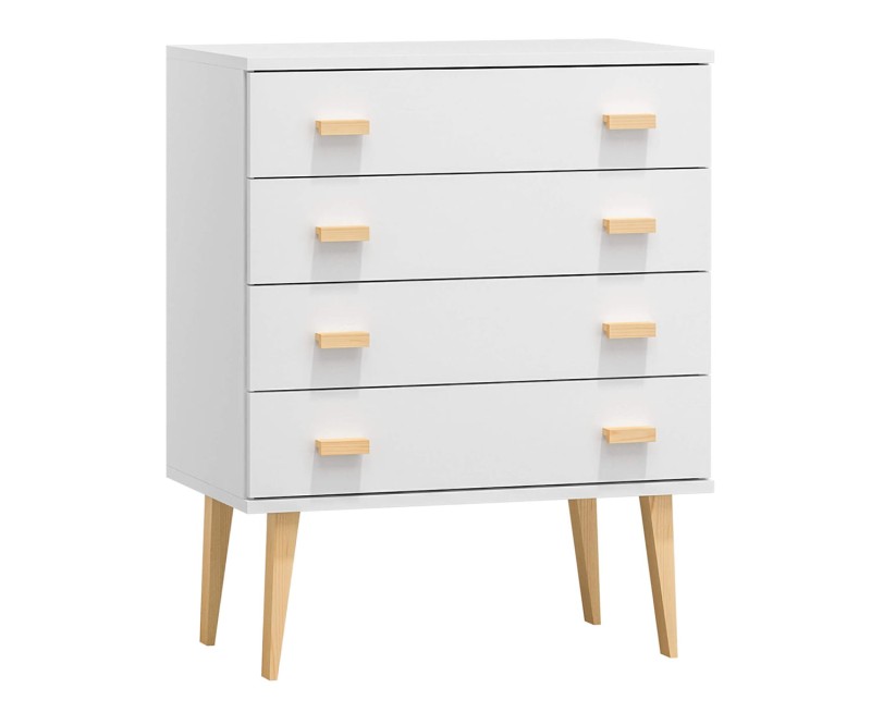 Komoda č1 šířka 60 cm 4š Venuci bílý