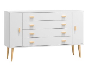 Komoda č3 šířka 180 cm 4š Venuci bílý