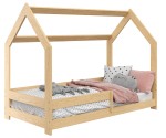 Dětská postel Domeček 160x80 D5 borovice s roštem