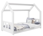 Dětská postel Domeček 160x80 D2A bílá s roštem