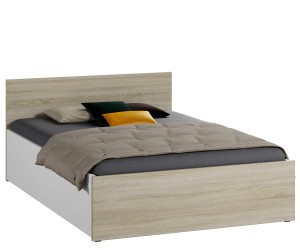 Postel DM1 160x200 dub sonoma+bílá