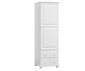 Šatní skříň 1Dč4 věšák bílá
