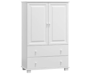 Prádelník borovice bílý č1