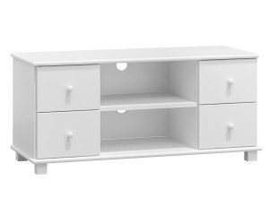 TV stolek borovice č3 šířka 156 bílý