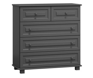 Komoda č4 hloubka 47 šedá