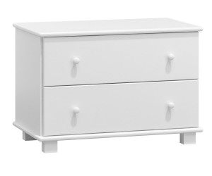Komoda č19 hloubka 42 bílá