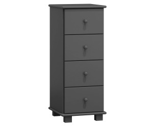 Komoda č33 hloubka 47 šuplíky šedá