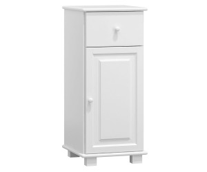 Komoda č33 hloubka 42 dveře bílá