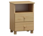 Noční stolek Katka S2 borovice