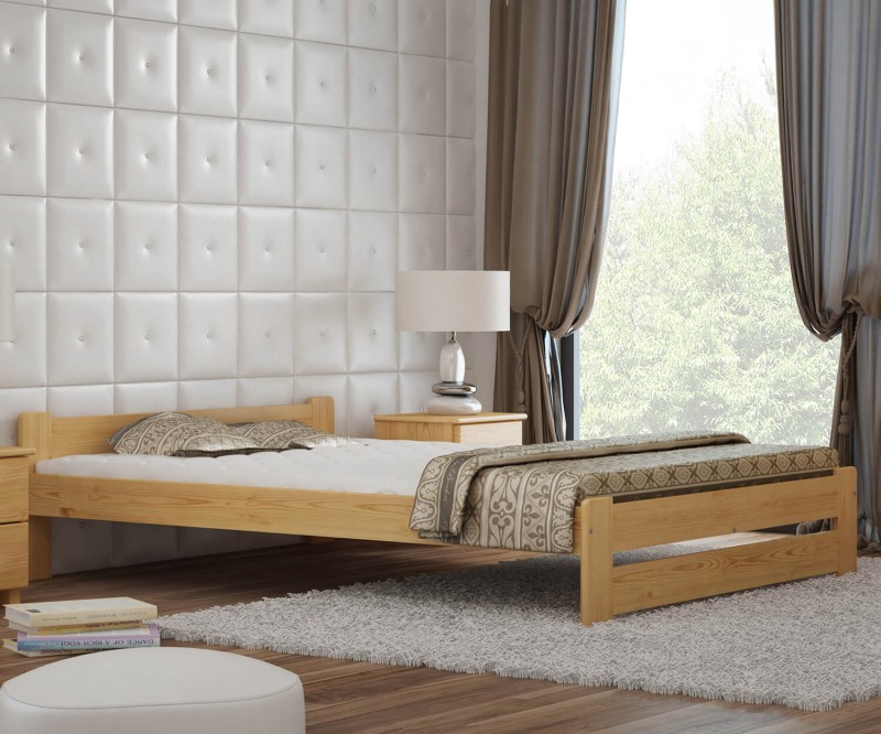 Postel 160x200 Eoshop Niwa borovice s roštem