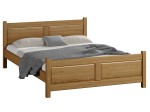 Postel z masivu 180x20 Lena dub s roštem