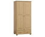 Šatní skříň 2Dč5 šířka 80 věšák borovice