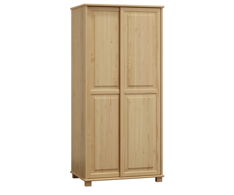 Šatní skříň 2Dč6 šířka 80 věšák borovice