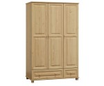 Šatní skříň 3Dč1 šířka 120 borovice