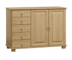 Komoda č38 hloubka 42 borovice