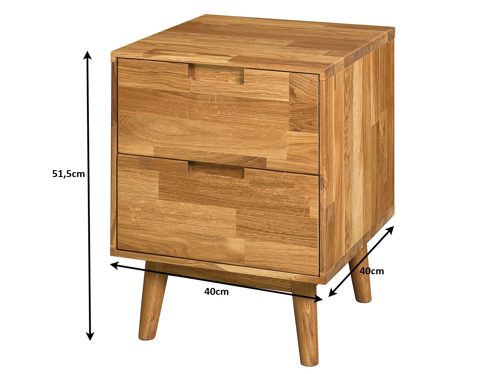 szafka_nocna_debowa_berge_Meble Magnat