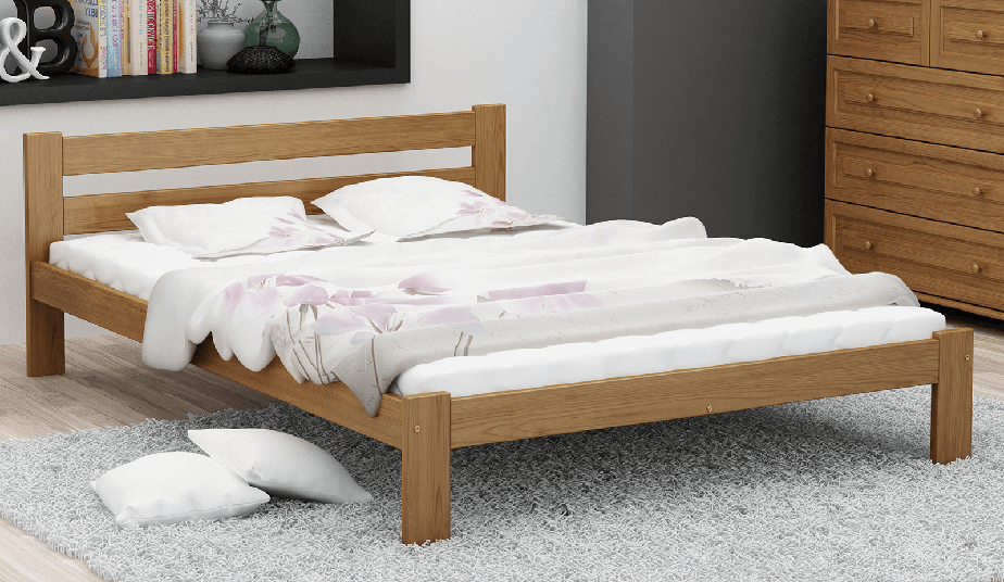 Výhody Dub jednolůžkove postel Akio 120x200